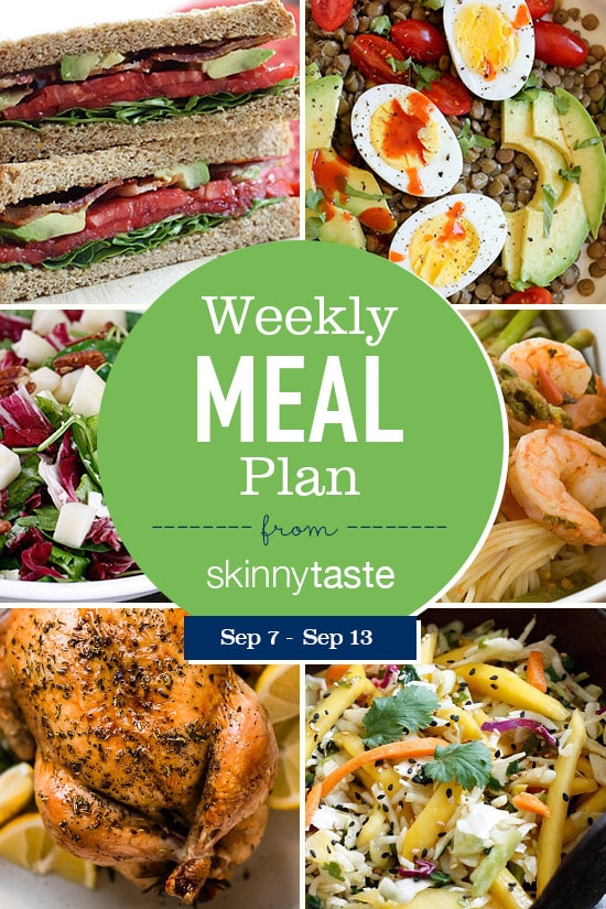 Skinnytaste Meal Plan (October 7-October 13) - Optimal Fitness
